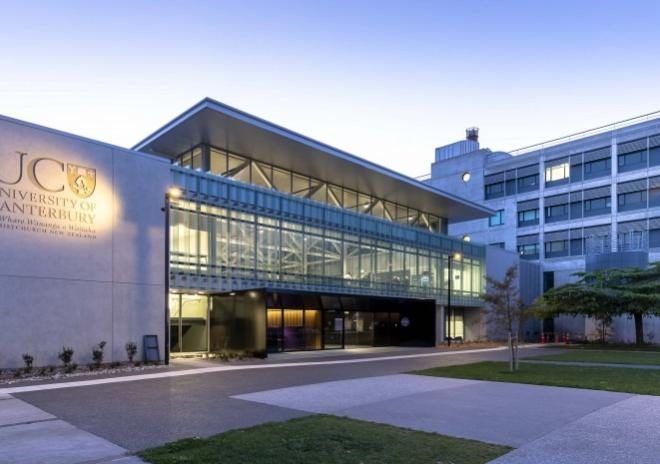 University of Canterbury campus in Christchurch